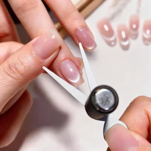 2in1 Cat Eye Magnet Double-head Y-shaped Strong Magnetic Pen French Effect Nail Art - DIY Salon Use Multi-functional Tool Set