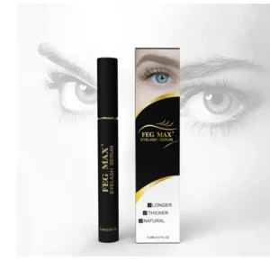 FEG Max Eyelash Essence Fast Growth Formula for Long Dark Eyelashes And Eyebrows - Effective Lash & Brow Enhancer